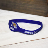 Fan Frenzy Gifts Memphis Tigers Officially Licensed Silicone Bracelet